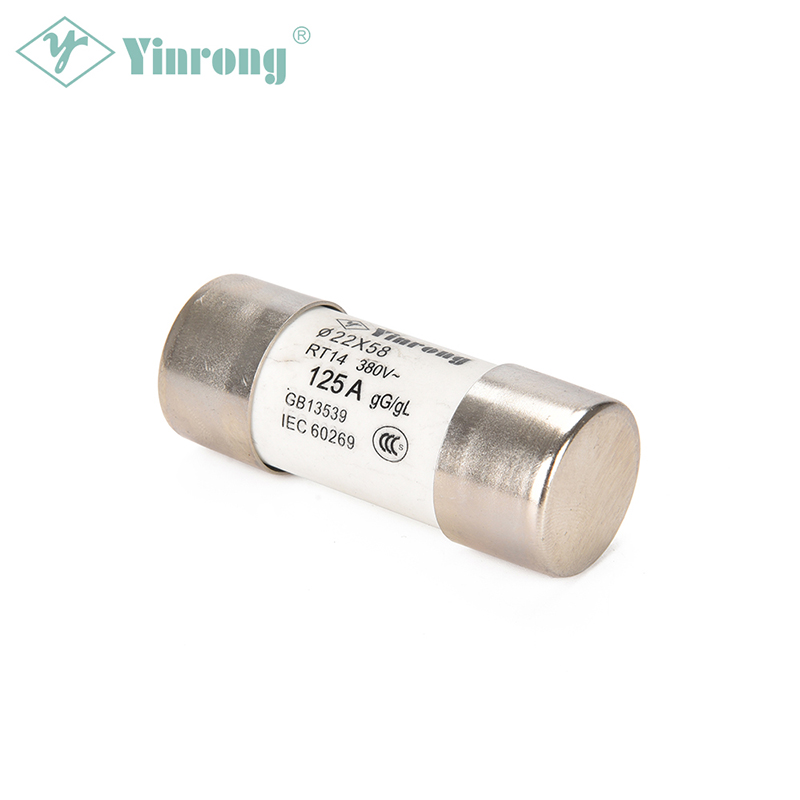 500VAC 125A 22×58mm Cylindrical HRC Fuse လင့်ခ်