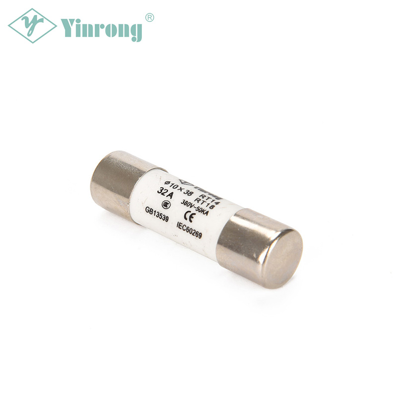 500VAC 32A 10×38mm Cylindrical HRC Fuse လင့်ခ်