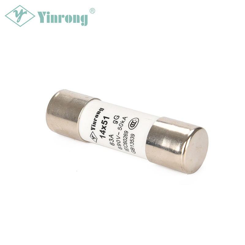 500VAC 63A 14×51mm Cylindrical HRC Fuse လင့်ခ်